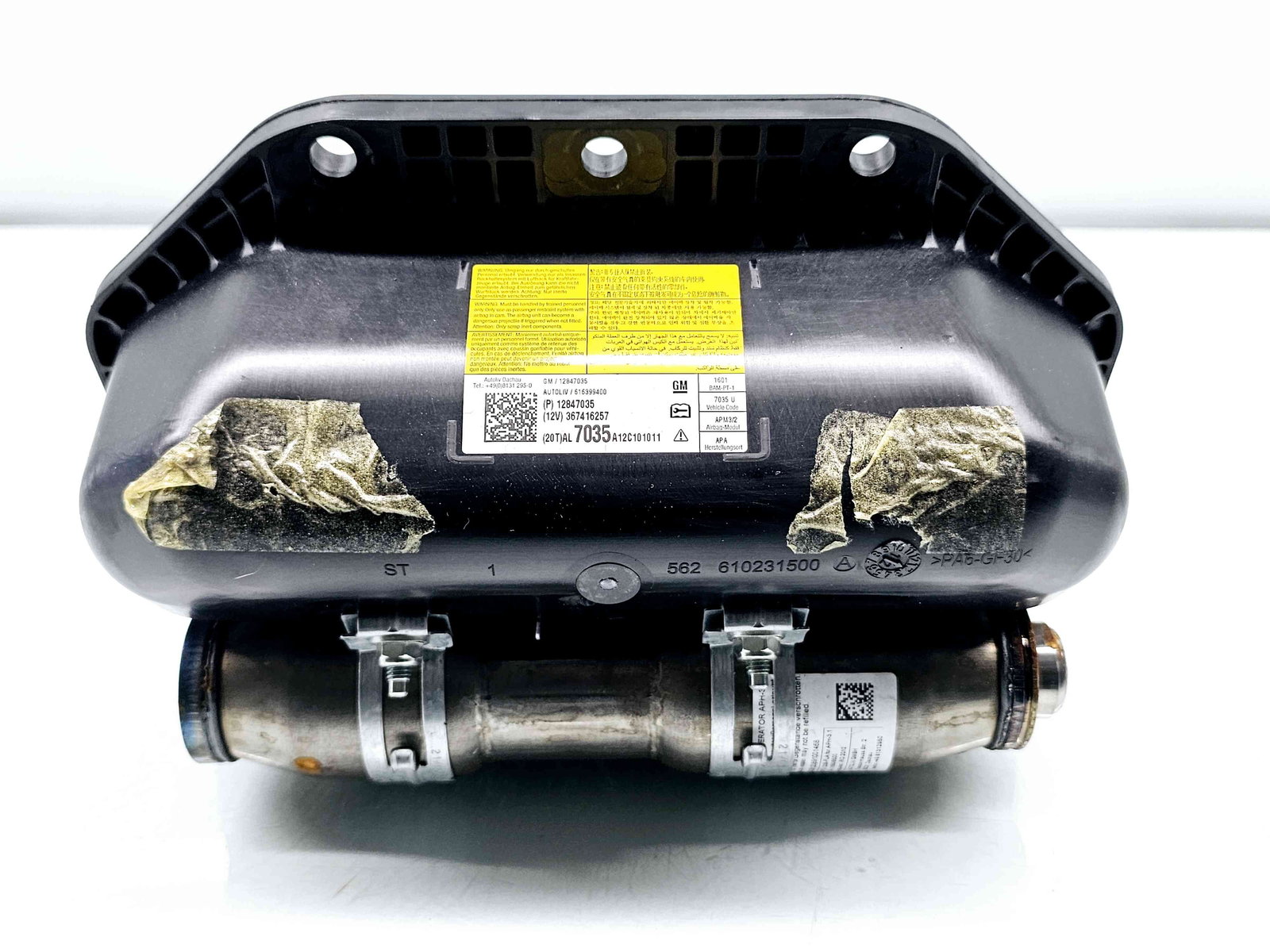 Airbag pasager Opel Astra J [Fabr 2009-2015] 12847035 - imagine 2