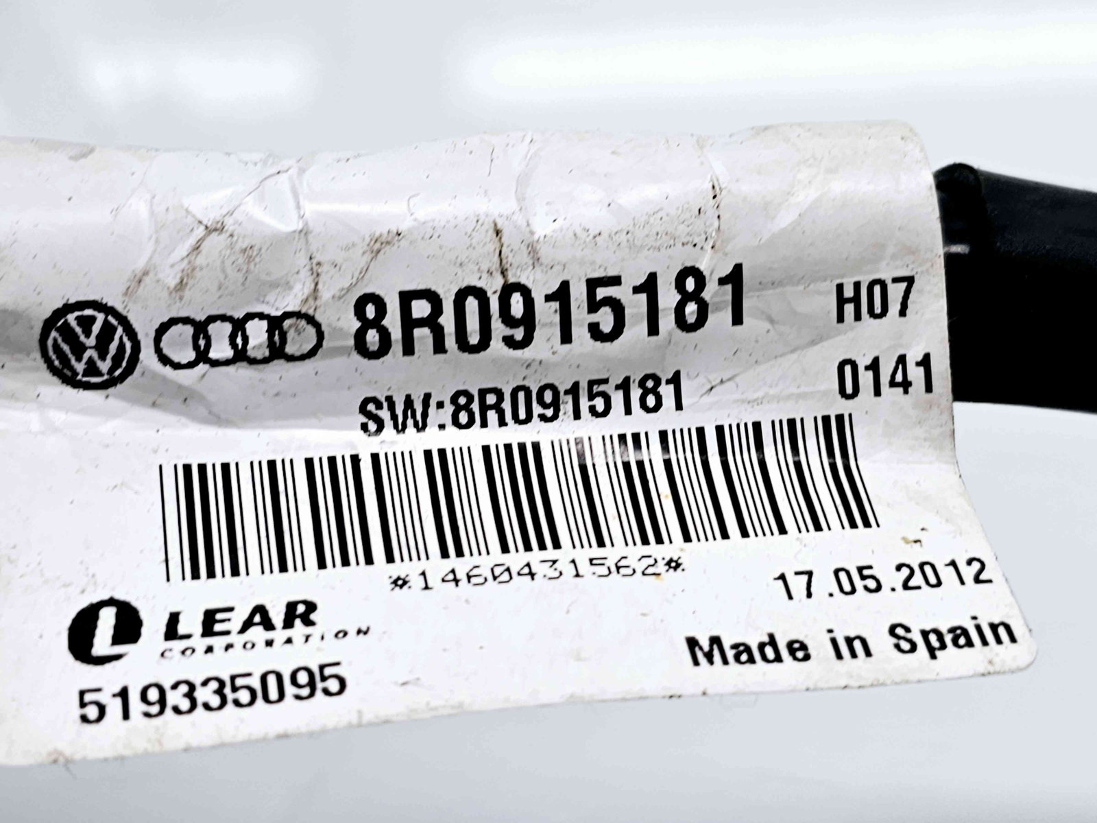 Borna baterie (-) Audi Q5 (8RB) [Fabr 2008-2016] S-line 8R0915181 - imagine 2