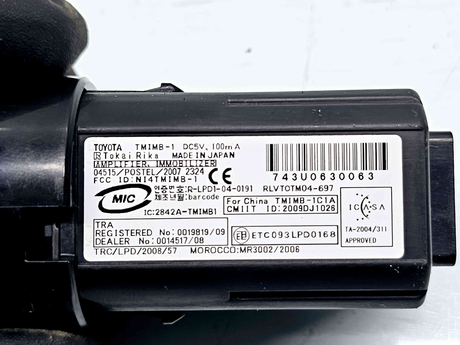 Buton START/STOP LEXUS IS II (GSE2, ALE2, USE2) [Fabr 2005-2013] OEM - imagine 3