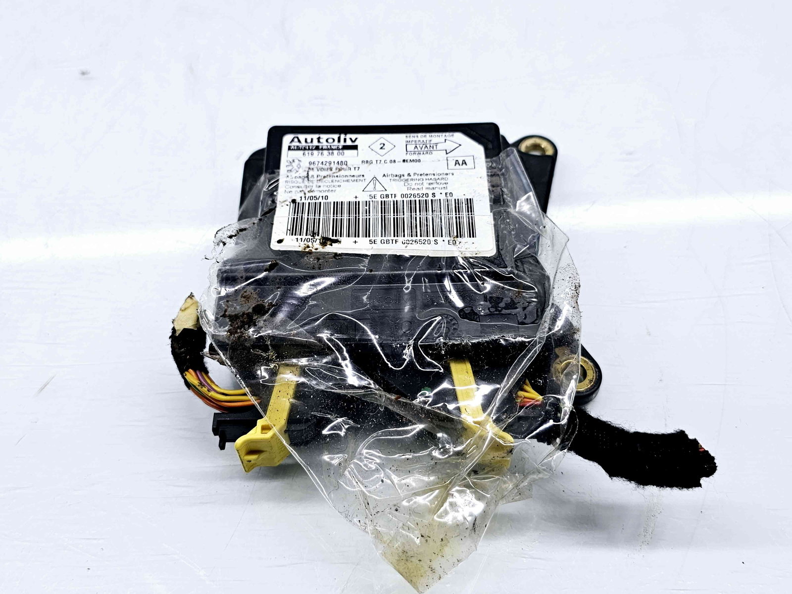 Calculator airbag Peugeot 308 [Fabr 2007-2013] 9674291480 1.6 Benz EP6 88KW / 120CP 1.6 Benz EP6 88KW / 120CP - imagine 1