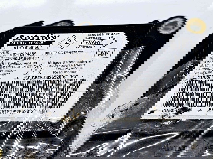 Calculator airbag Peugeot 308 [Fabr 2007-2013] 9674291480 1.6 Benz EP6 88KW / 120CP 1.6 Benz EP6 88KW / 120CP