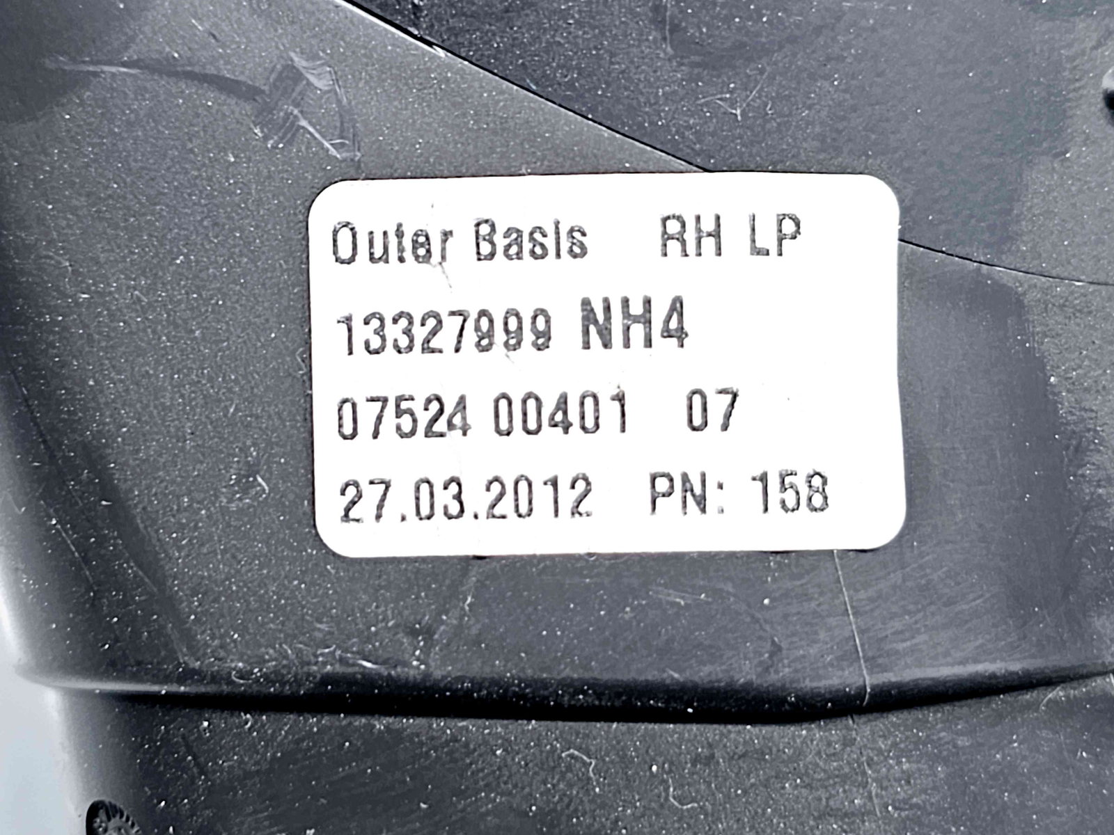 Grila aerisire dreapta Opel Astra J [Fabr 2009-2015] 13327999 - imagine 4