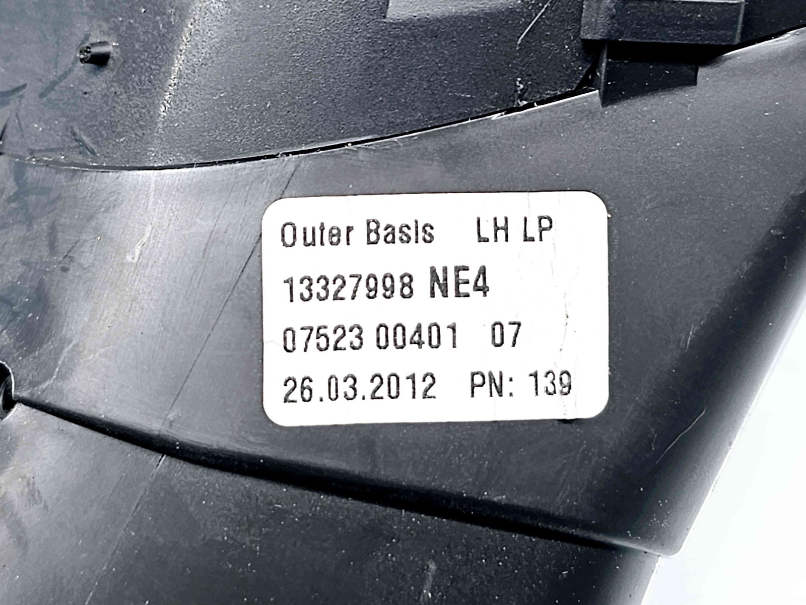 Grila aerisire stanga Opel Astra J [Fabr 2009-2015] 13327998 - imagine 5