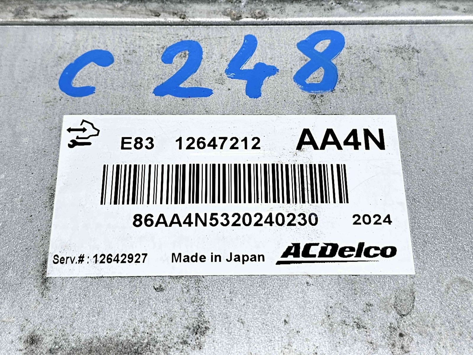 Calculator motor ECU Opel Astra J [Fabr 2009-2015] 12647212 1.6 Benz A16LET 132KW / 180CP 1.6 Benz A16LET 132KW / 180CP - imagine 3