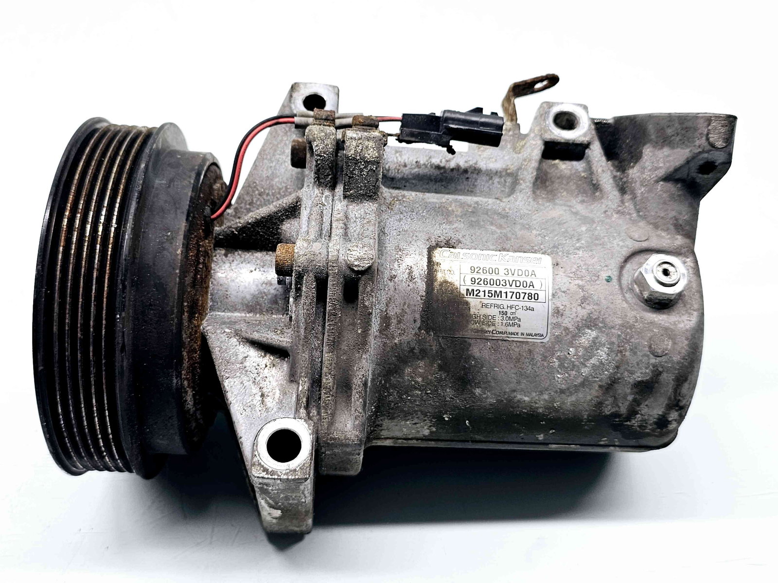 Compresor clima Nissan Juke [Fabr 2010-2014] Facelift 926003VD0A 1.5 DCI K9K 81KW / 110CP 1.5 DCI K9K 81KW / 110CP - imagine 2