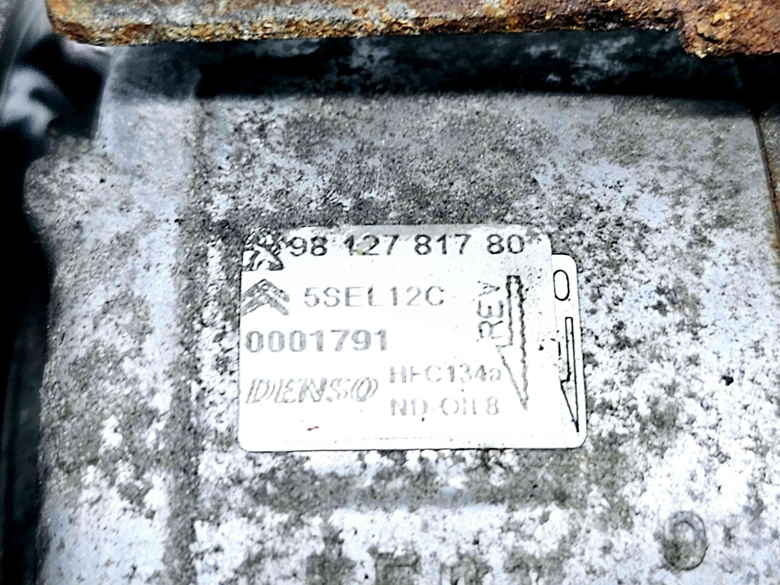 Compresor clima Peugeot 2008 [Fabr 2013-prezent] 9812781780 1.2 Benz EB2 60KW / 82CP 1.2 Benz EB2 60KW / 82CP - imagine 6