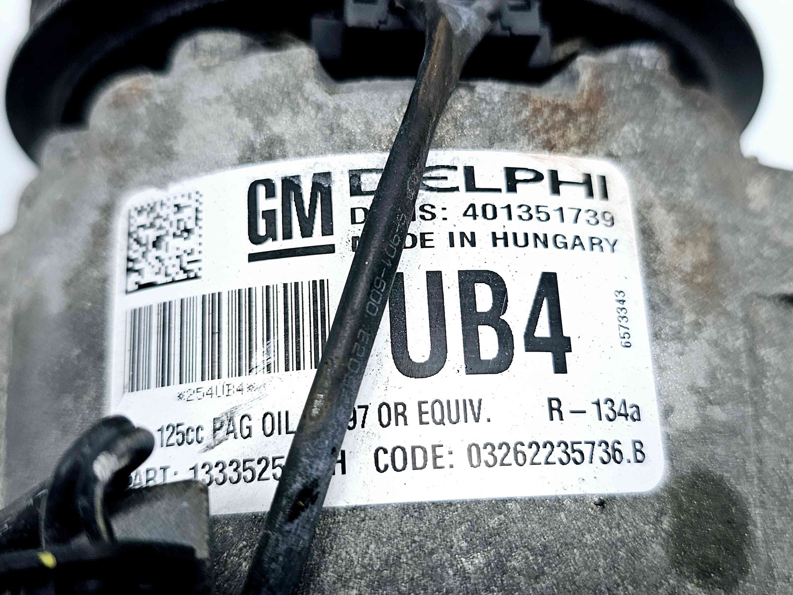 Compresor clima Opel Astra J [Fabr 2009-2015] 13335254 1.6 Benz A16LET 132KW / 180CP 1.6 Benz A16LET 132KW / 180CP - imagine 8