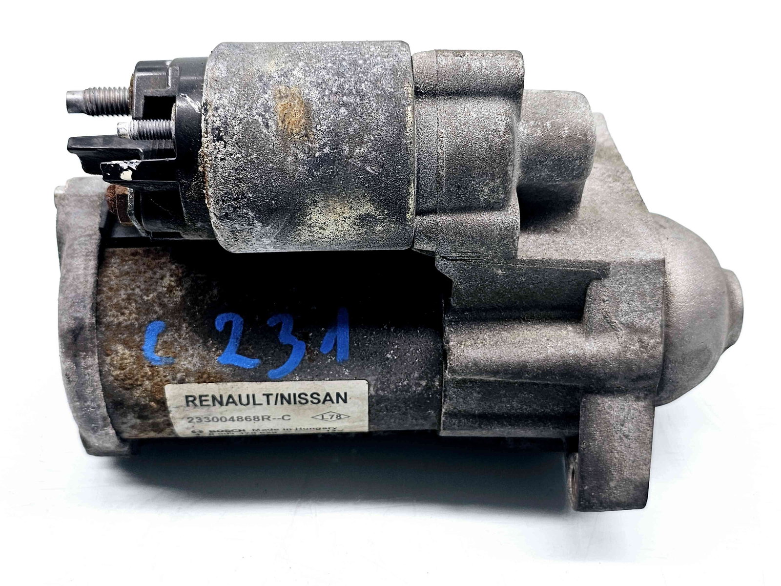 Electromotor 12 dinti Nissan Juke [Fabr 2010-2014] Facelift 133004868R 1.5 DCI K9K81KW / 110CP 1.5 DCI K9K81KW / 110CP - imagine 3