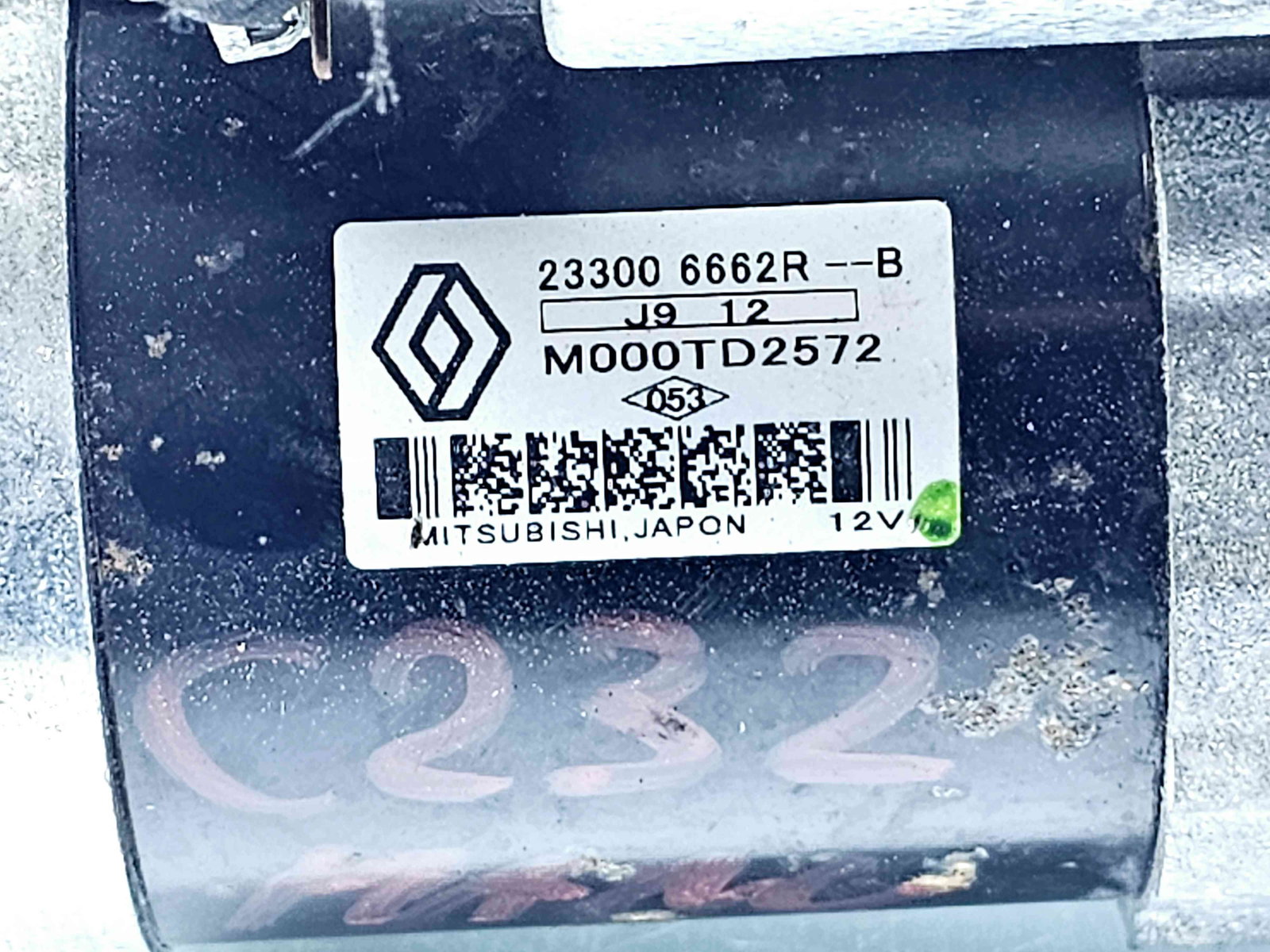 Electromotor 12 dinti Dacia Duster 2 [Fabr 2017-2023] 233006662R 1.3 Benz H5H47096KW / 130CP 1.3 Benz H5H47096KW / 130CP - imagine 4