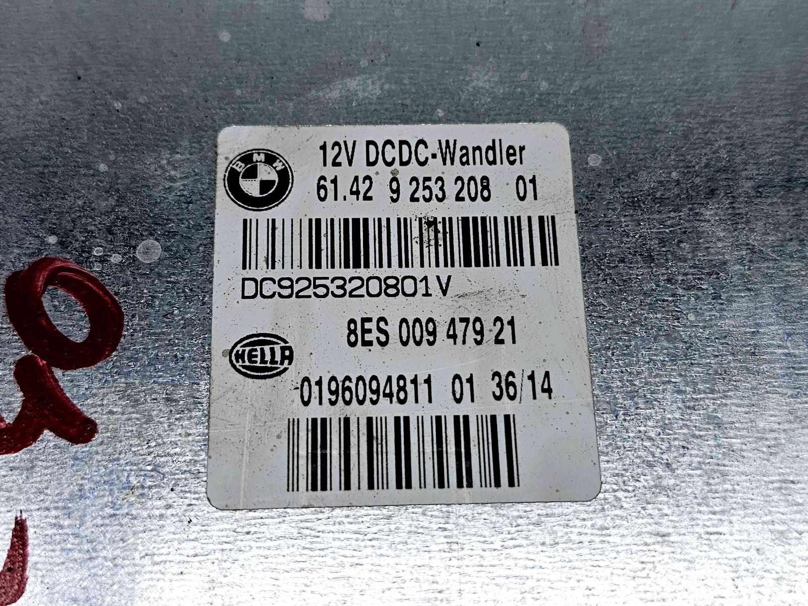 Modul confort Bmw X1 (E84) [Fabr 2009-2015] Facelift 925320801 - imagine 4