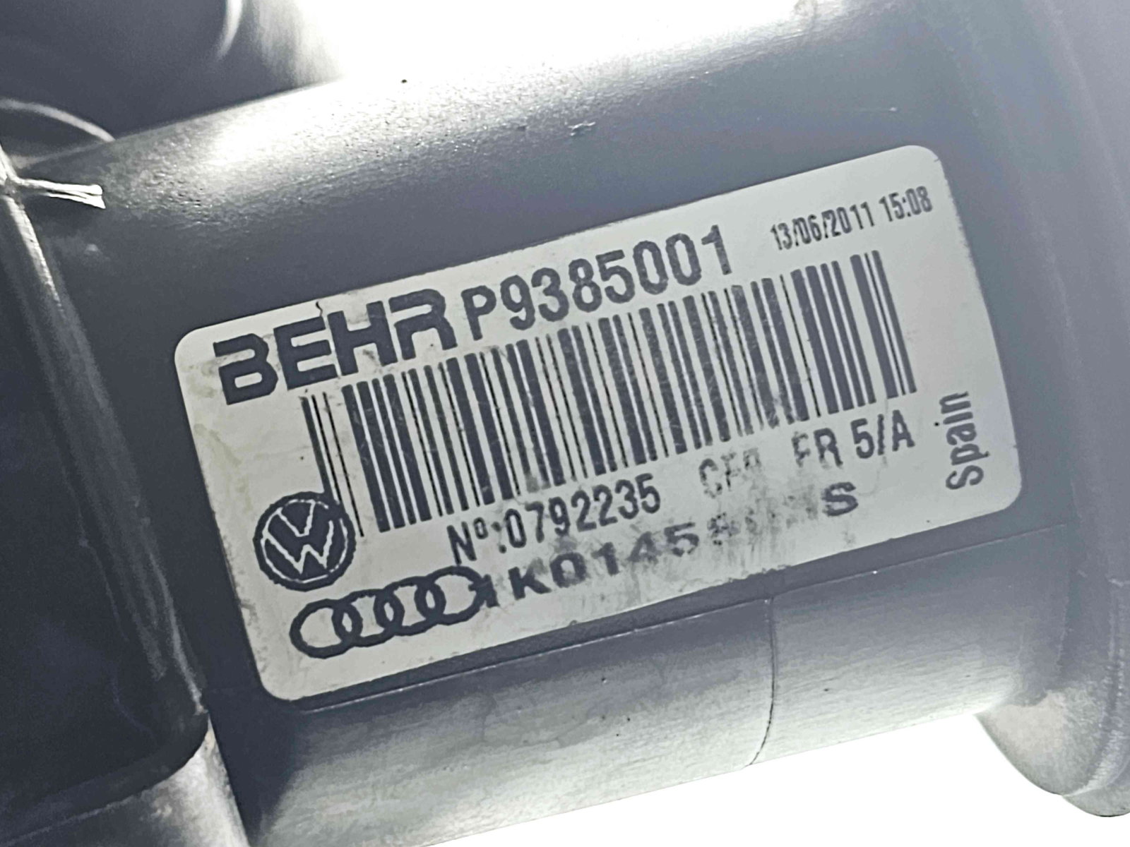 Radiator intercooler Skoda Superb II Combi (3T5) [Fabr 2009-2015] 1K0145803S 1.8 TFSI CDAA 118KW / 160CP 1.8 TFSI CDAA 118KW / 160CP - imagine 5