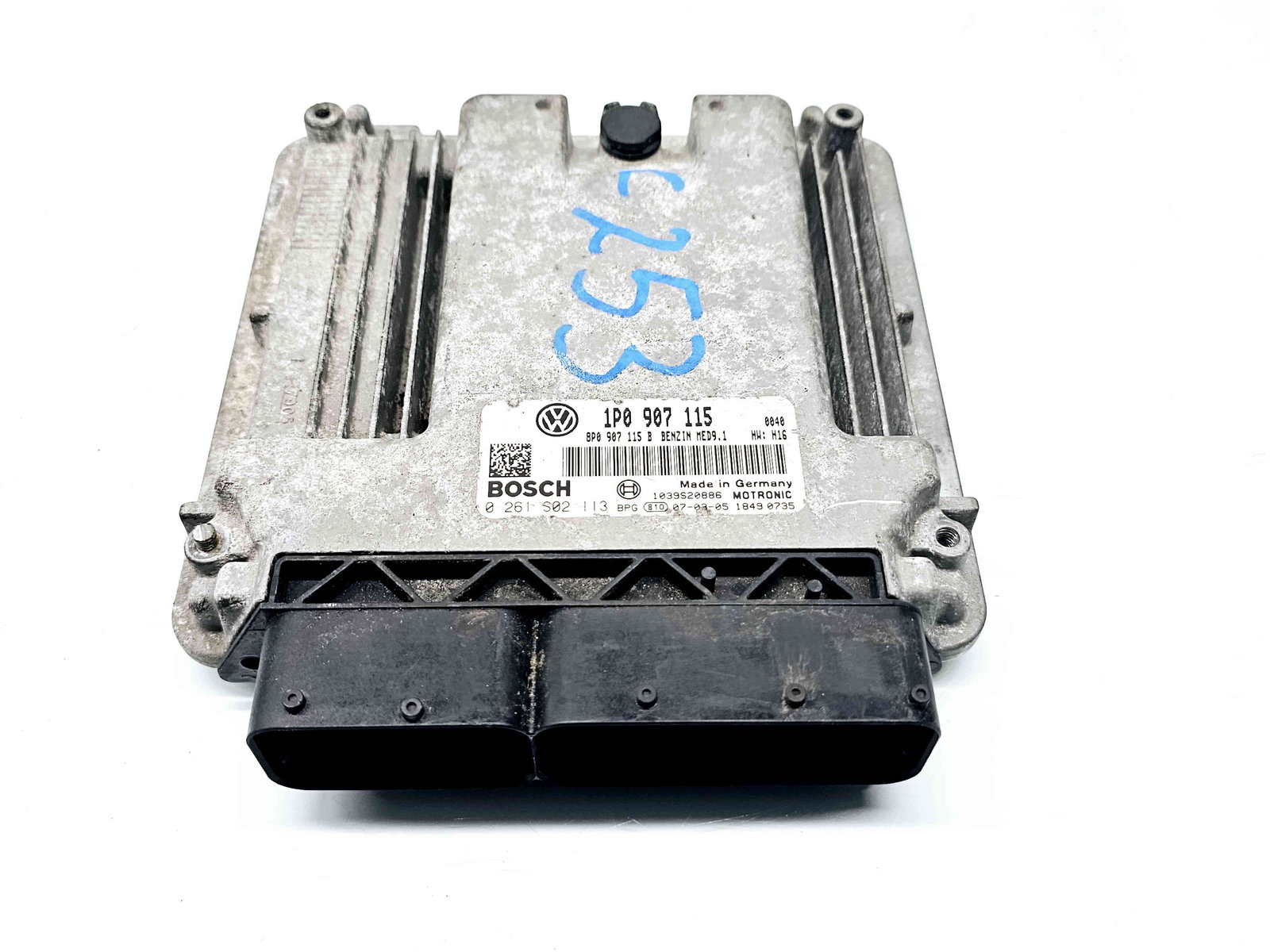 Calculator motor ECU Seat Leon (1P1) [Fabr 2005-2011] 1P0907115 2.0 FSI BWA 147KW / 200CP 2.0 FSI BWA 147KW / 200CP - imagine 2