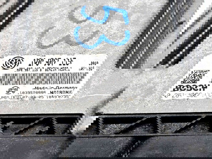 Calculator motor ECU Seat Leon (1P1) [Fabr 2005-2011] 1P0907115 2.0 FSI BWA 147KW / 200CP 2.0 FSI BWA 147KW / 200CP