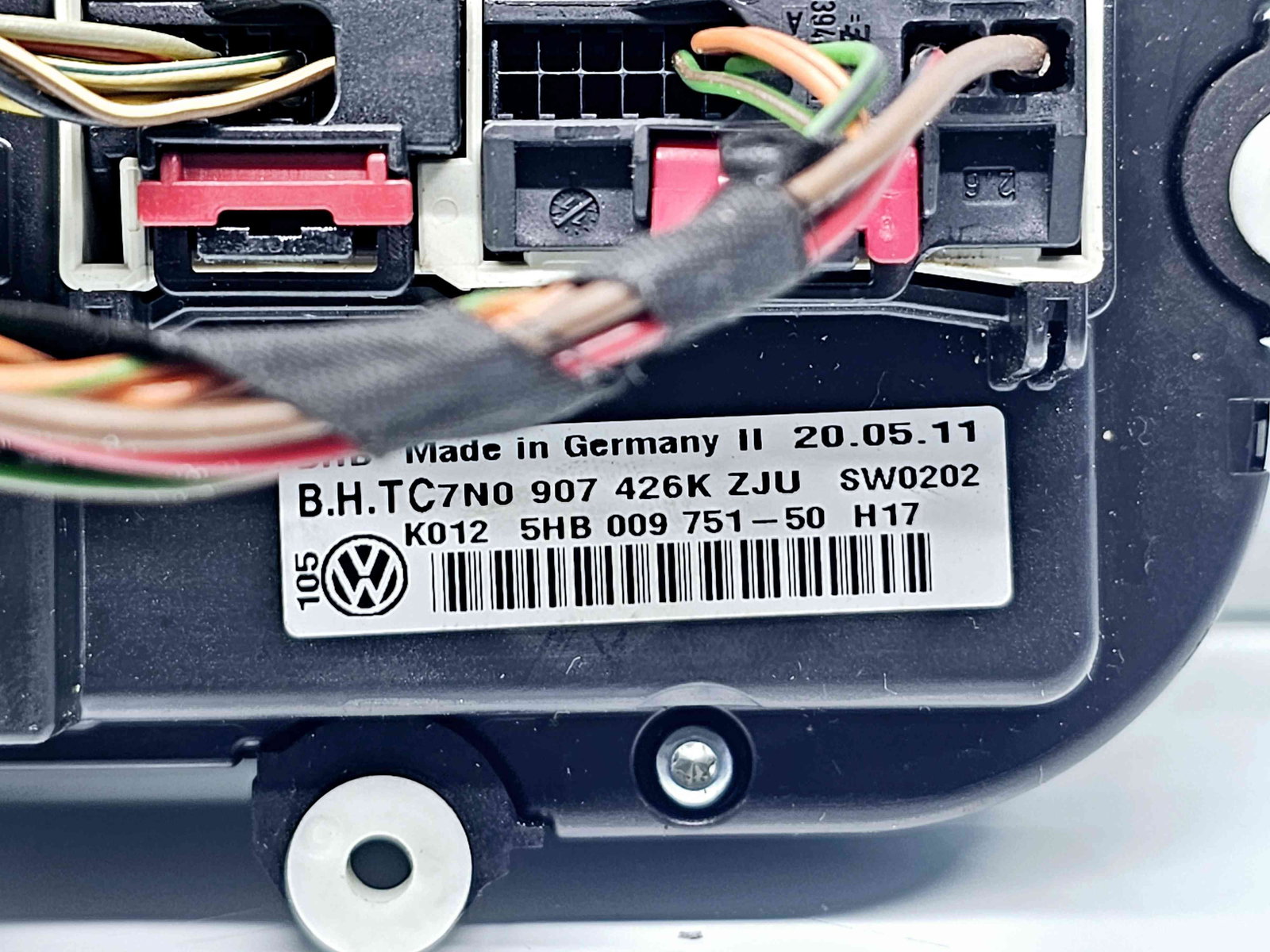 Panou comanda clima Volkswagen Passat B7 (362) [Fabr 2010-2014] 5HB009751 - imagine 6