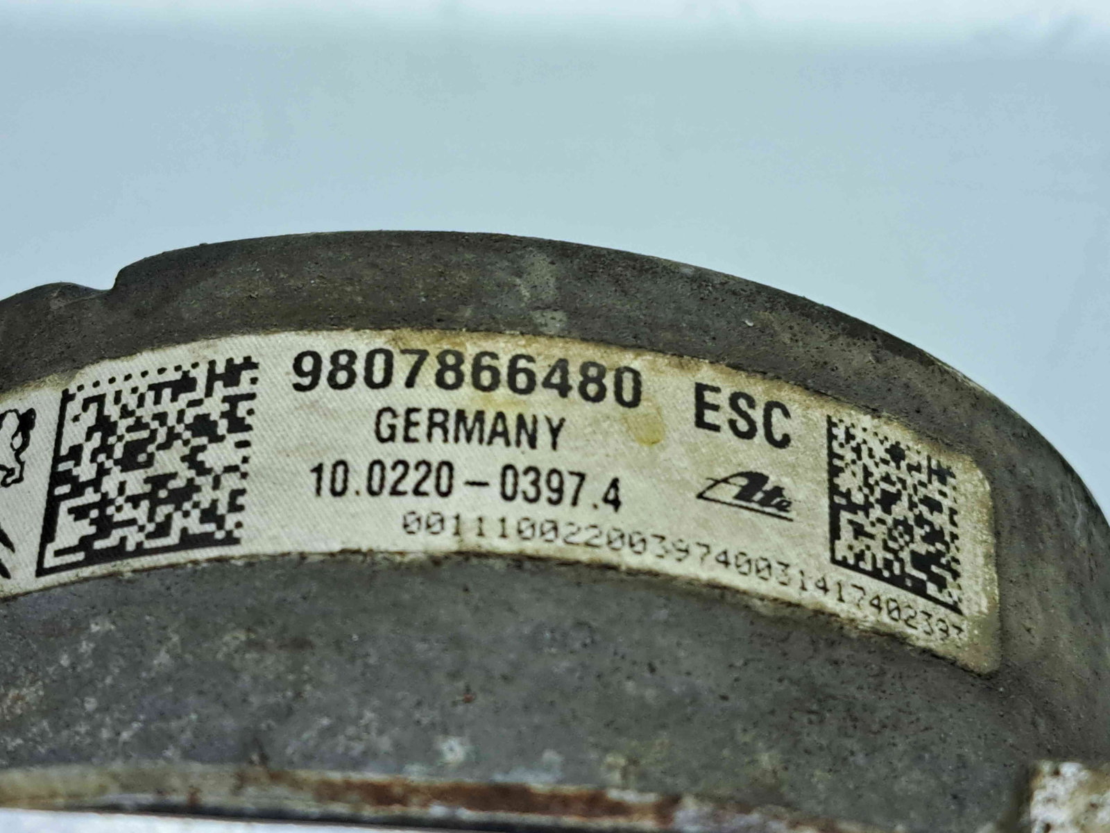 Pompa ABS Peugeot 2008 [Fabr 2013-prezent] 9807866480 1.2 Benz EB2 60KW / 82CP 1.2 Benz EB2 60KW / 82CP - imagine 6