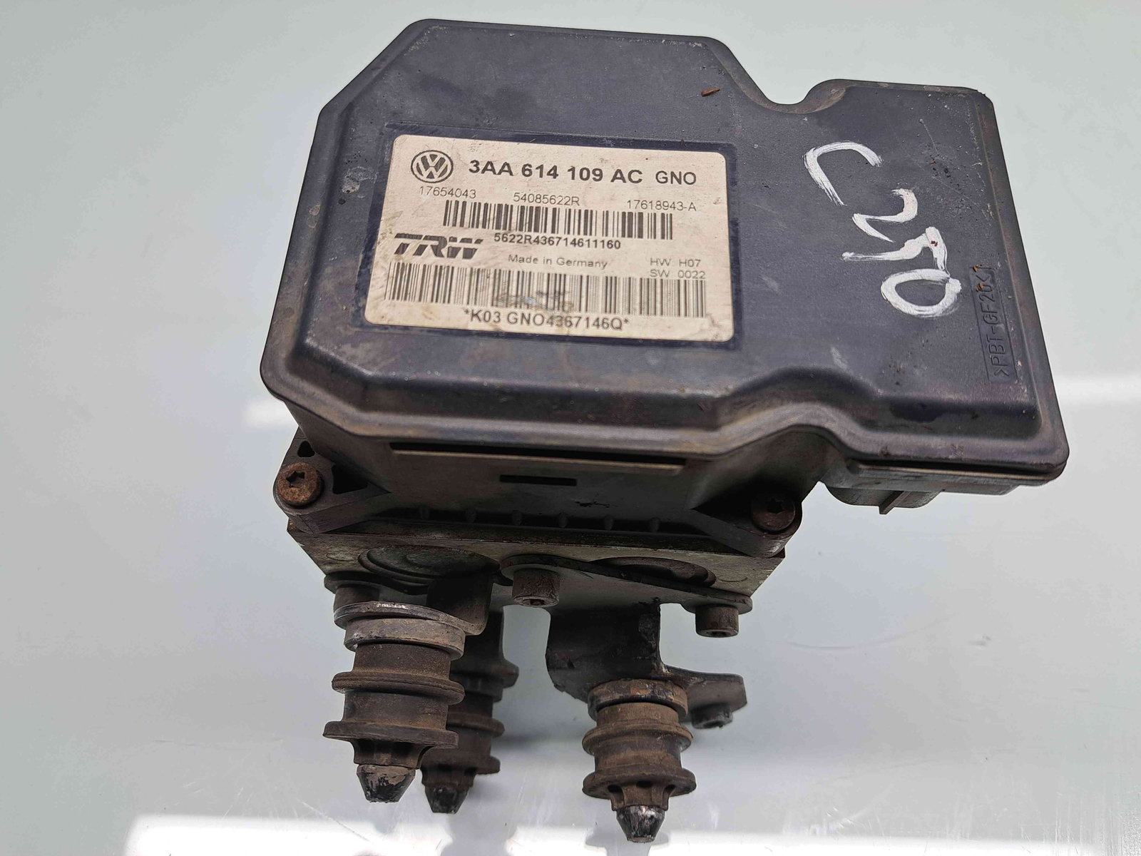 Pompa ABS Volkswagen Passat B7 (365) Variant [Fabr 2010-2014] 3AA614109AC 2.0 TDI CFFB 103KW / 140CP 2.0 TDI CFFB 103KW / 140CP - imagine 5