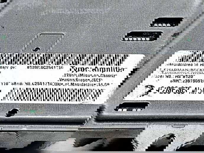   Amplificator audio Bmw X6 (E71, E72) [Fabr 2007-2014] 9286863