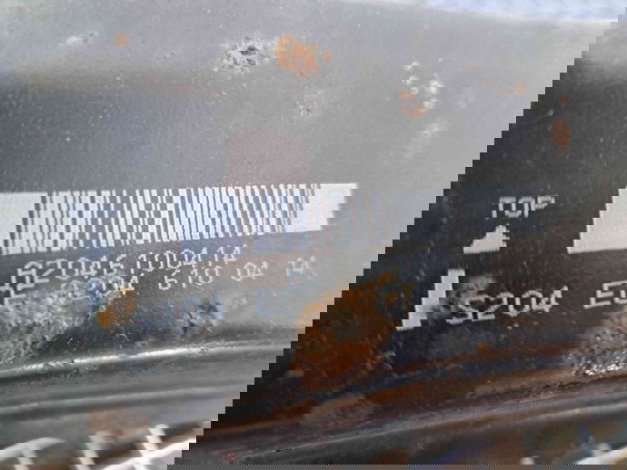 Armatura bara spate Mercedes Clasa C (W204) [Fabr 2007-2014] A2046100414