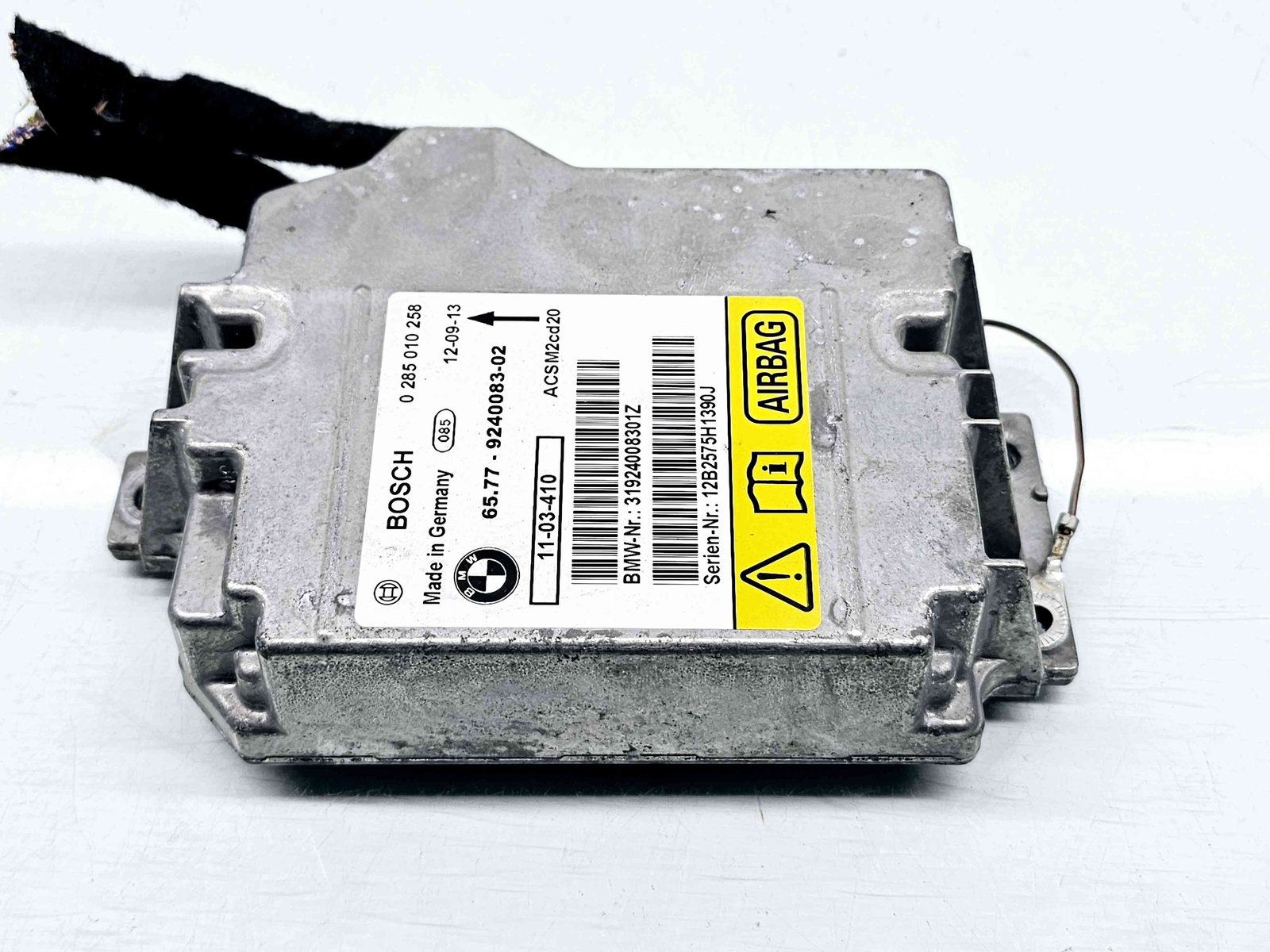 Calculator airbag Bmw X6 (E71, E72) [Fabr 2007-2014] 9240083 3.0 M57 210KW / 286CP 3.0 M57 210KW / 286CP - imagine 1