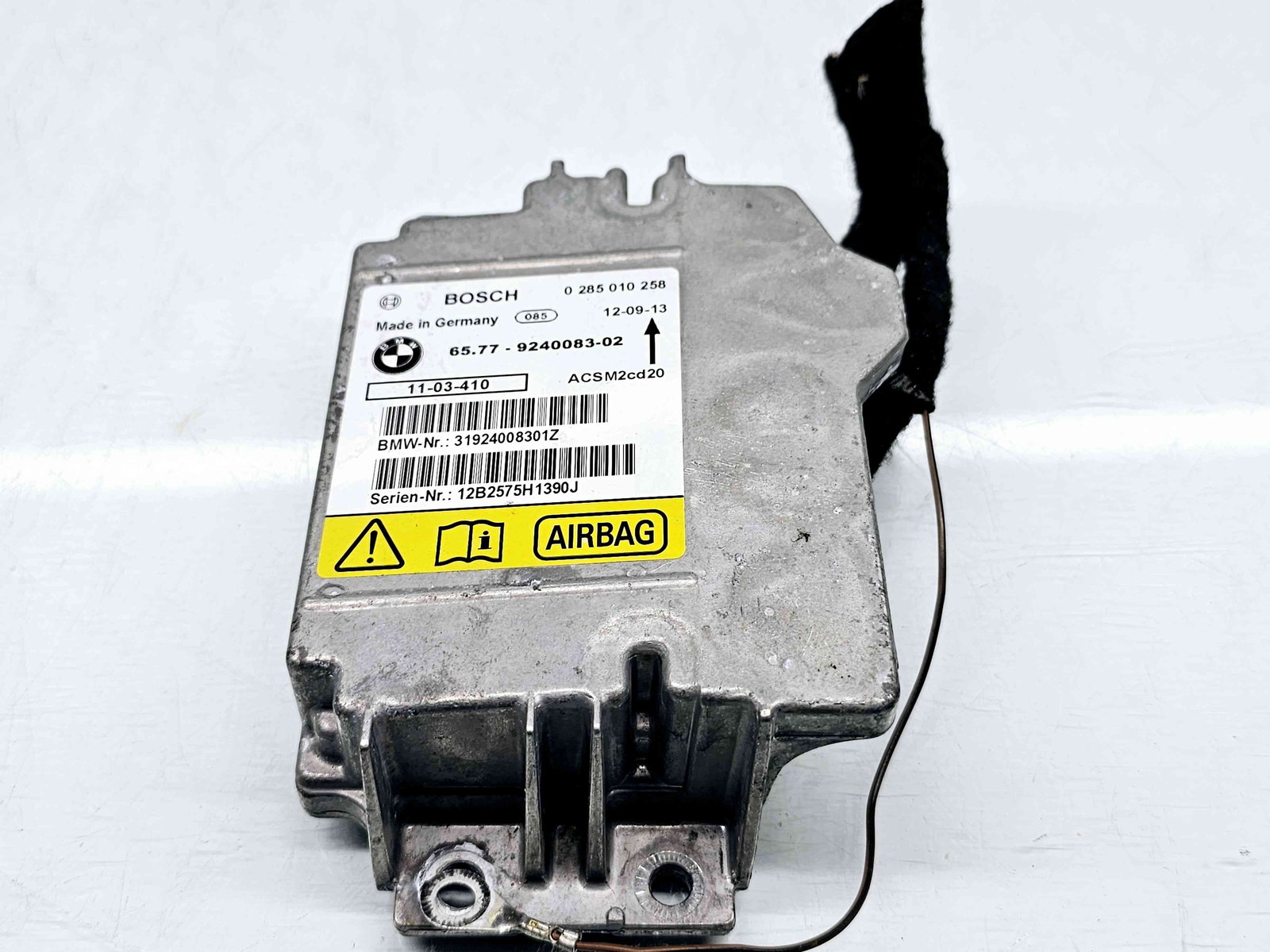 Calculator airbag Bmw X6 (E71, E72) [Fabr 2007-2014] 9240083 3.0 M57 210KW / 286CP 3.0 M57 210KW / 286CP - imagine 3