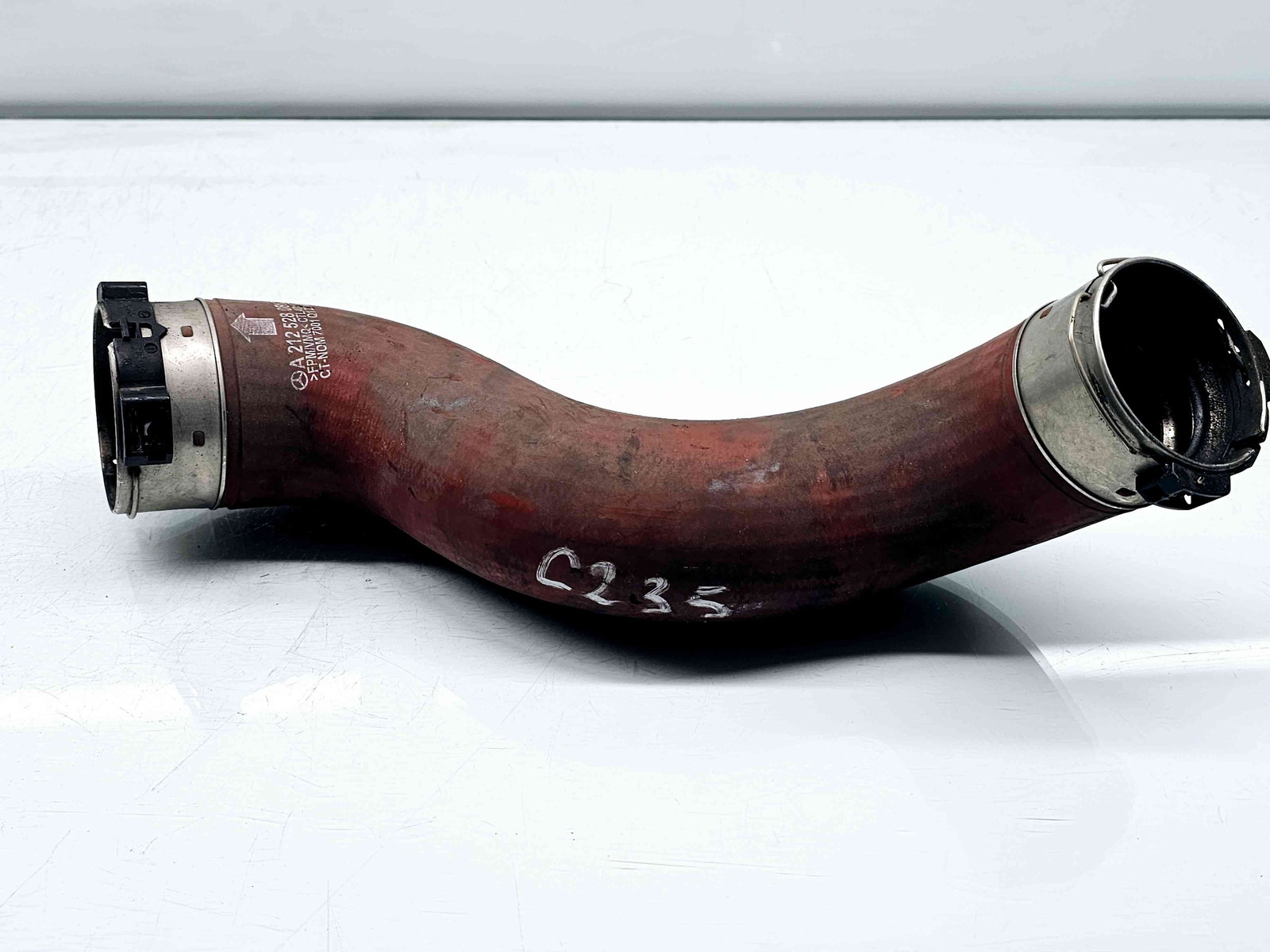 Furtun intercooler Mercedes Clasa E (W212) AMG [Fabr 2009-2016] A2125280882 2.2 CDI 651924 125KW / 170CP 2.2 CDI 651924 125KW / 170CP - imagine 1