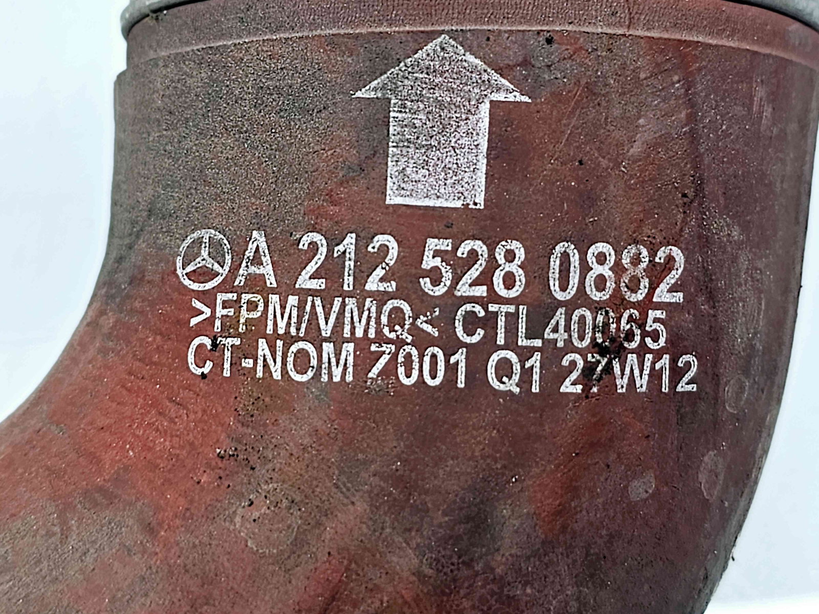 Furtun intercooler Mercedes Clasa E (W212) AMG [Fabr 2009-2016] A2125280882 2.2 CDI 651924 125KW / 170CP 2.2 CDI 651924 125KW / 170CP - imagine 5