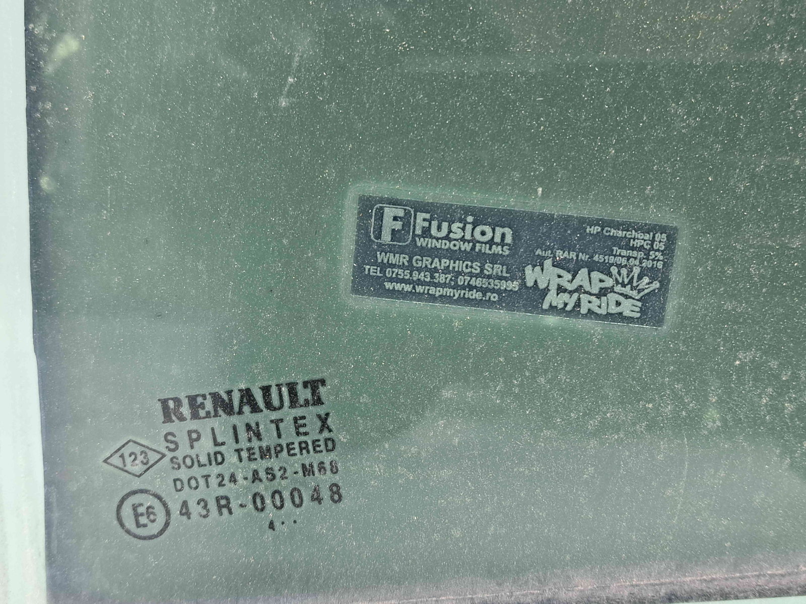 Geam usa stanga spate Renault Scenic 1 [Fabr 1999-2003] OEM - imagine 2