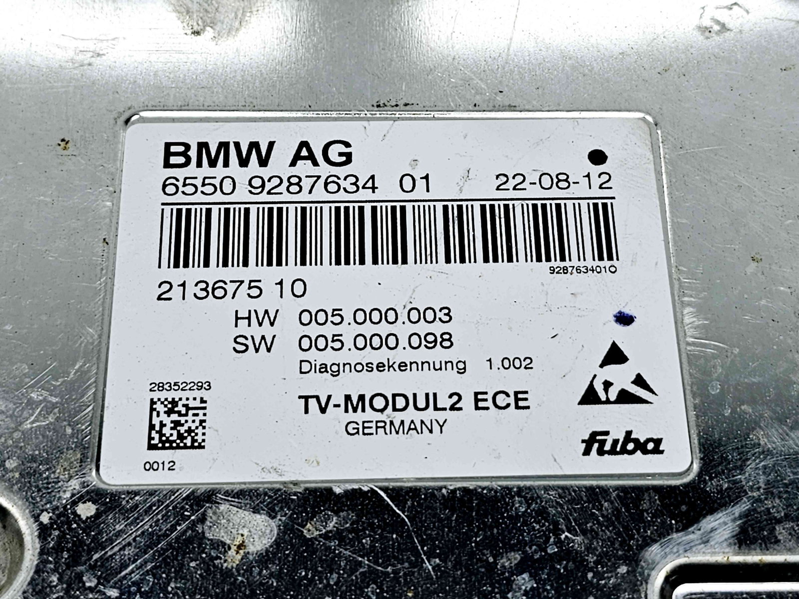 Modul confort Bmw X6 (E71, E72) [Fabr 2007-2014] 21367510 n 9287634 - imagine 2