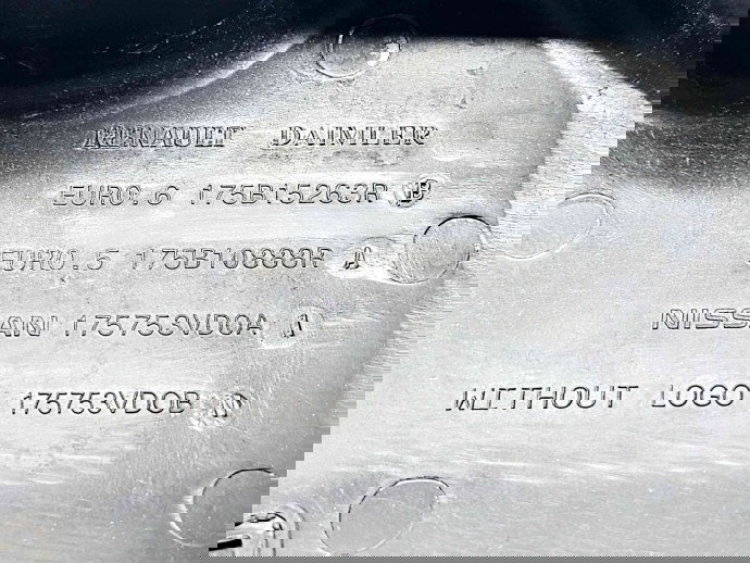 Capac motor Dacia Lodgy [Fabr 2012-prezent] 175B15263R 1.5 DCI K9K626 66KW / 90CP 1.5 DCI K9K626 66KW / 90CP