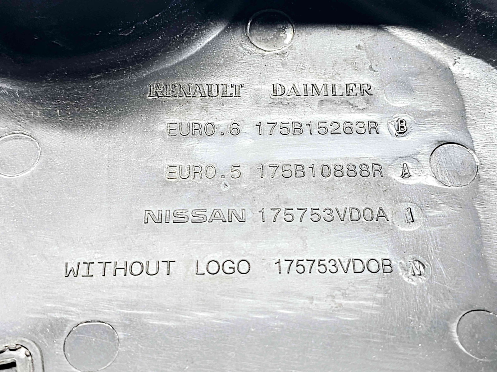 Capac motor Dacia Lodgy [Fabr 2012-prezent] 175B15263R 1.5 DCI K9K626 66KW / 90CP 1.5 DCI K9K626 66KW / 90CP - imagine 4