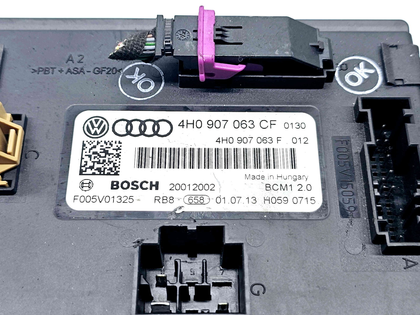 Modul confort Audi A6 (4G2, C7) [Fabr 2012-2017] 4H0907063CF - imagine 3