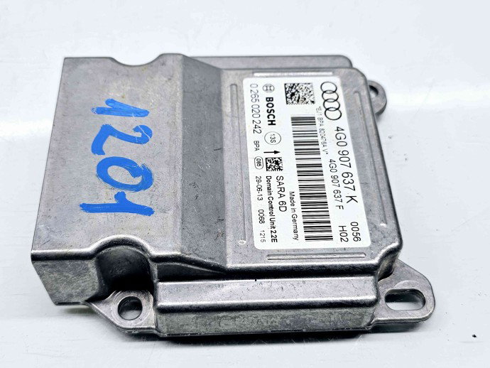 Calculator airbag Audi A6 (4G2, C7) [Fabr 2012-2017] 4G0907637K 2.0 TDI CGLC 130KW / 177CP 2.0 TDI CGLC 130KW / 177CP