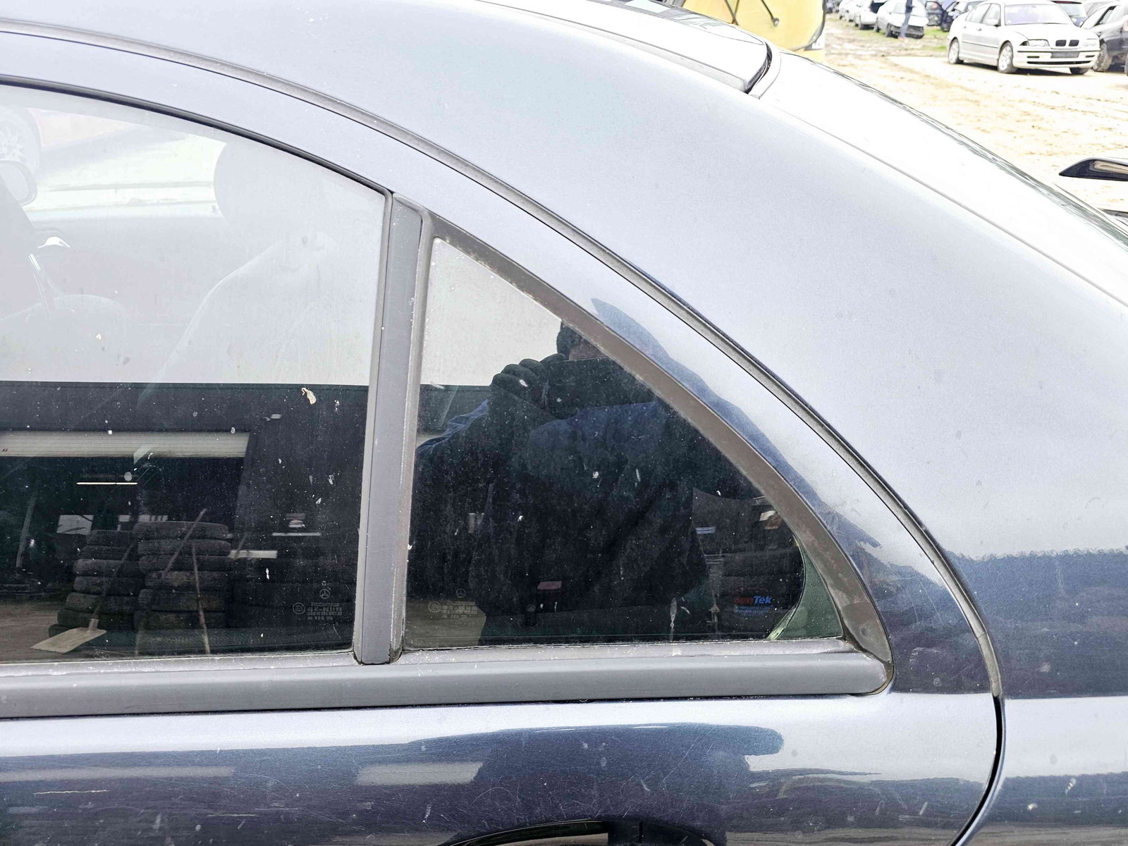 Geam fix usa stanga spate Mercedes Clasa C (W203) [Fabr 2000-2007] OEM