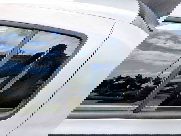 Geam fix usa stanga spate Renault Clio 2 / Symbol 1 [Fabr 1998-2008] OEM