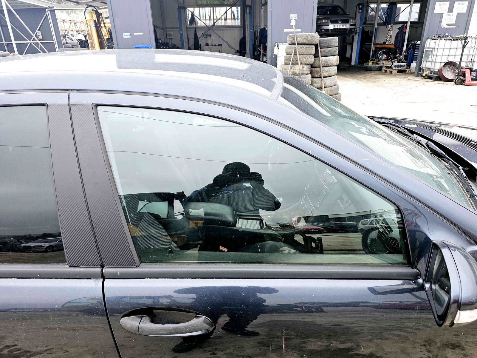 Geam usa dreapta fata Mercedes Clasa C (W203) [Fabr 2000-2007] OEM