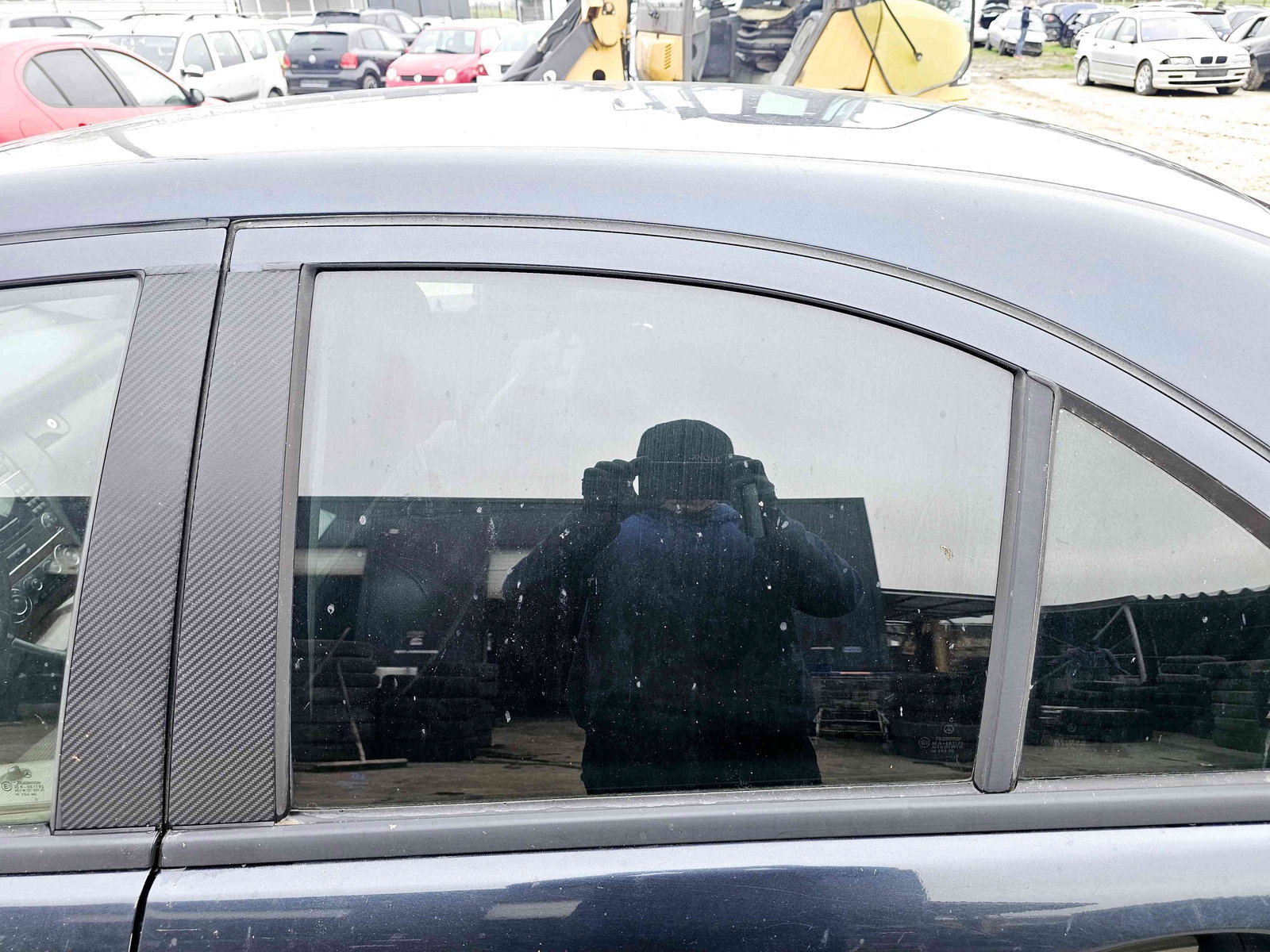 Geam usa stanga spate Mercedes Clasa C (W203) [Fabr 2000-2007] OEM