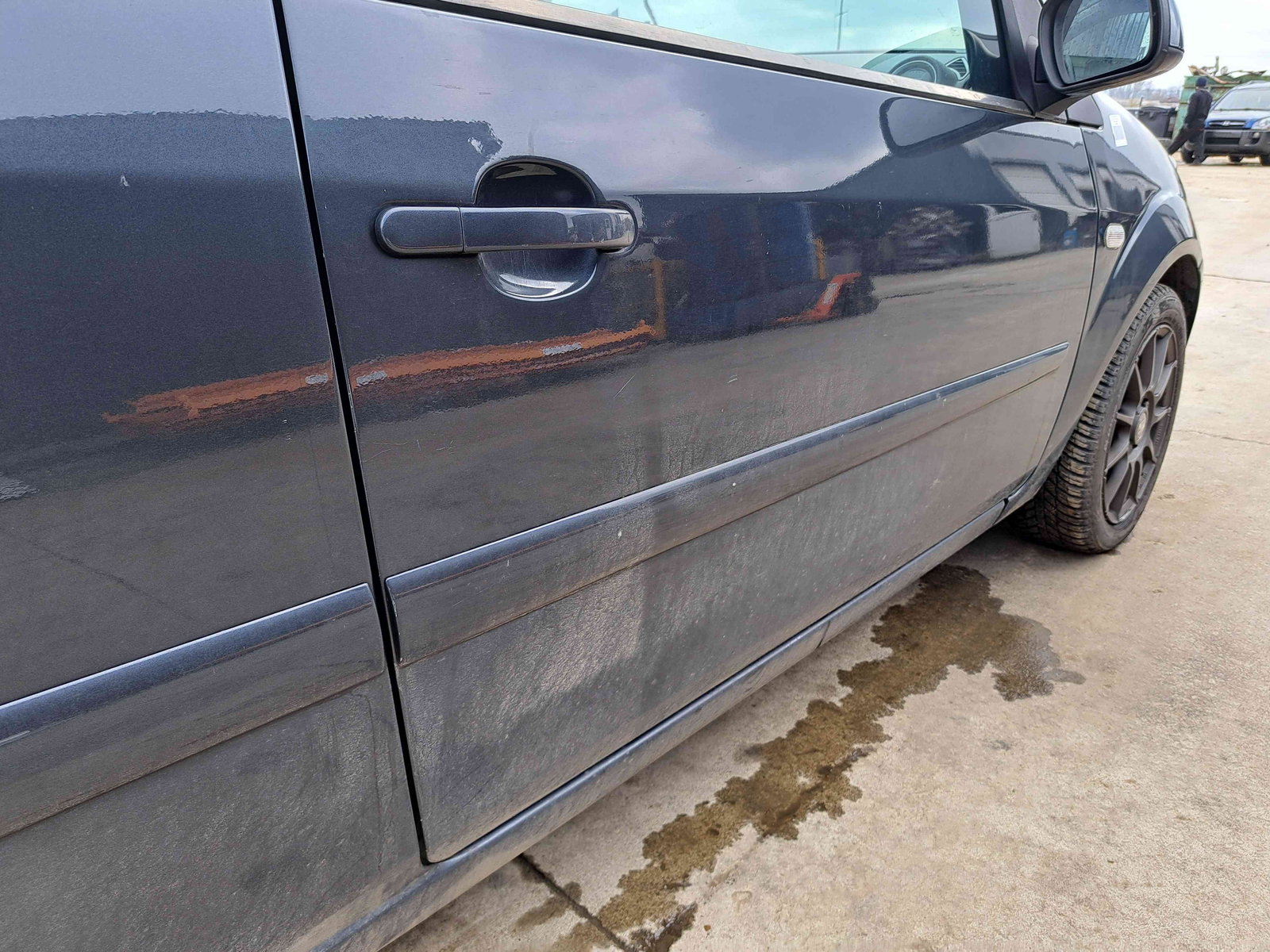 Usa dreapta fata Ford Fiesta 5 [Fabr 2001-2010] SEA GREY METALLIC - imagine 3