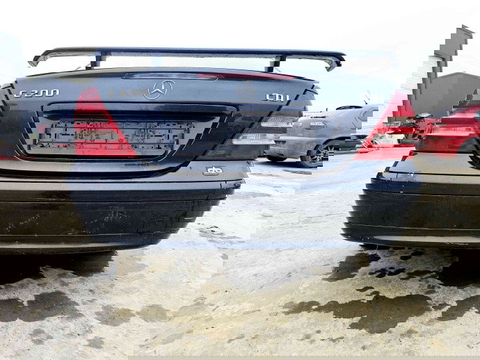 Bara spate Mercedes Clasa C (W203) [Fabr 2000-2007] 189 NEGRU SMARALD