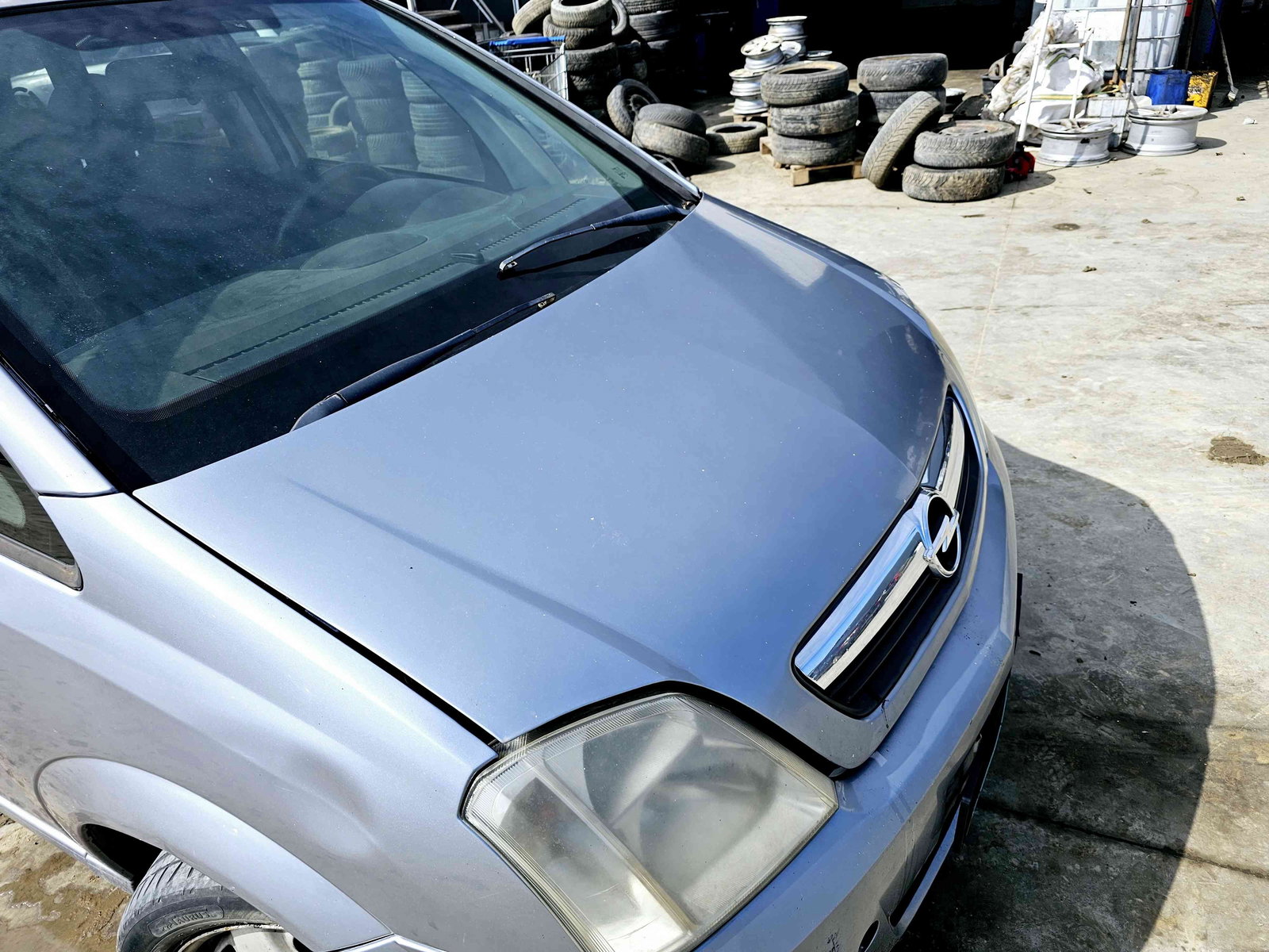 Capota motor Opel Meriva A [Fabr 2003-2009] Gri - imagine 2