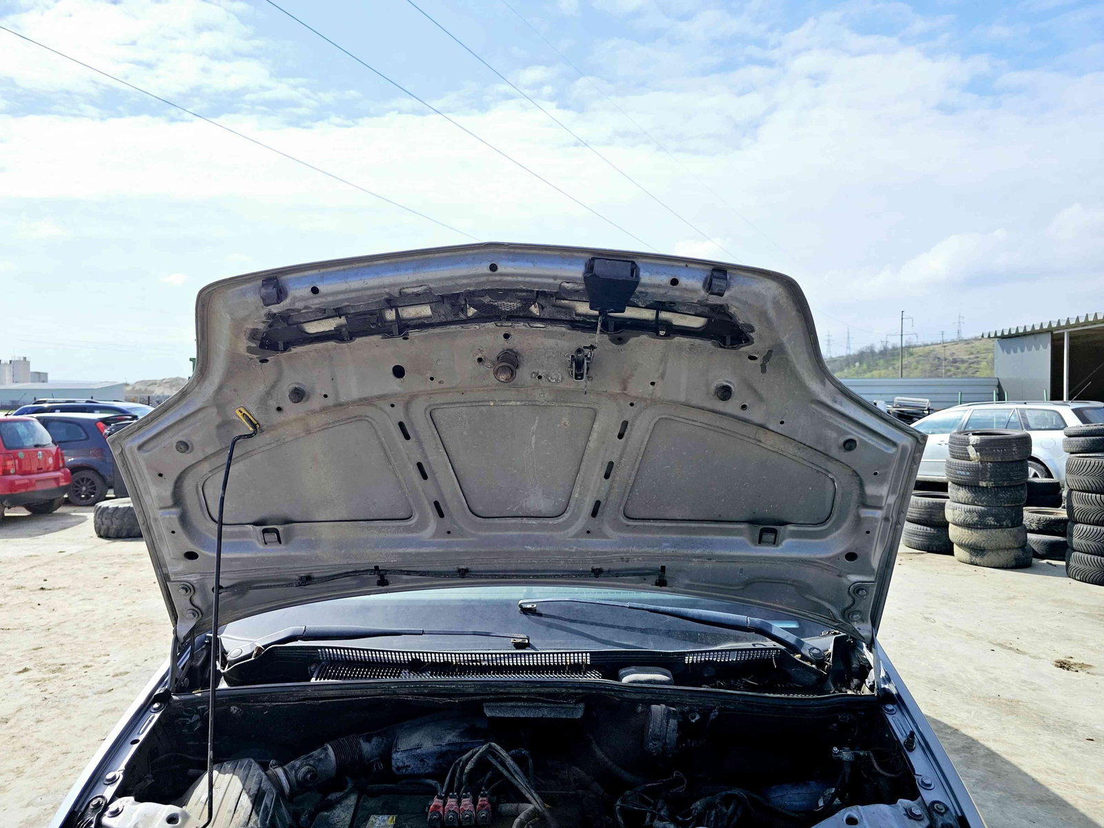 Capota motor Opel Meriva A [Fabr 2003-2009] Gri - imagine 4