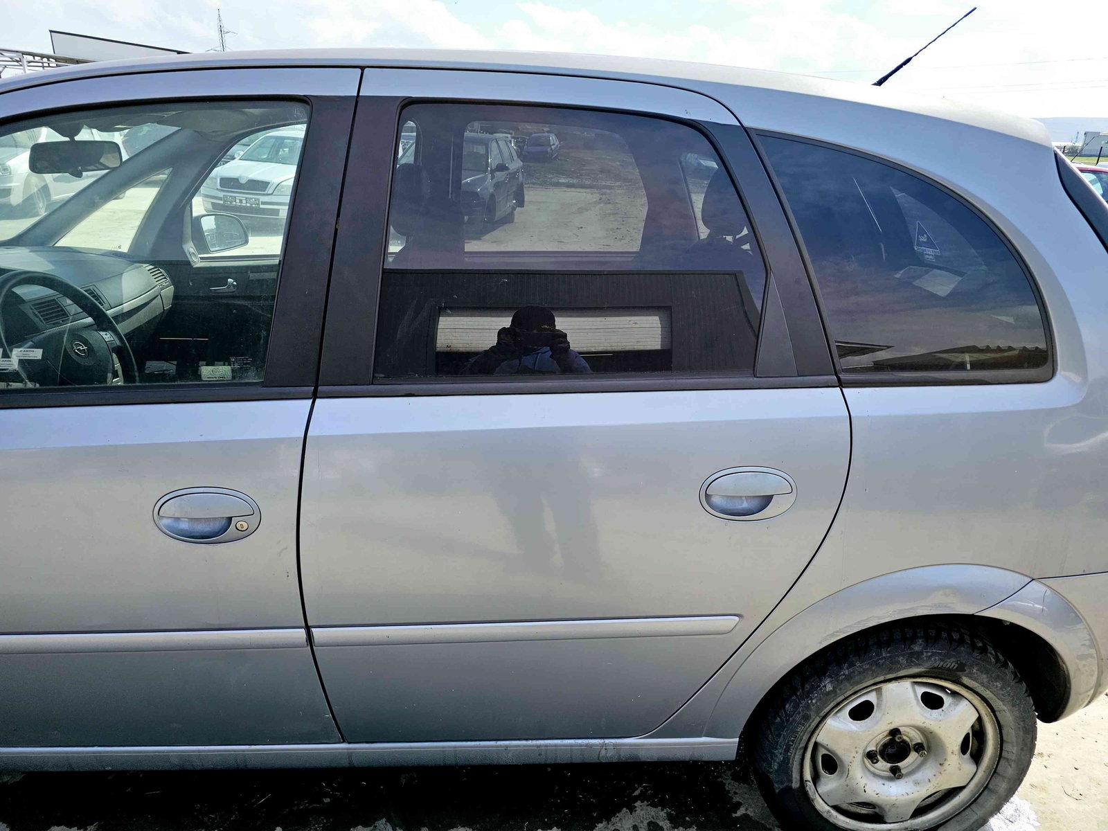 Usa stanga spate Opel Meriva A [Fabr 2003-2009] Gri - imagine 1