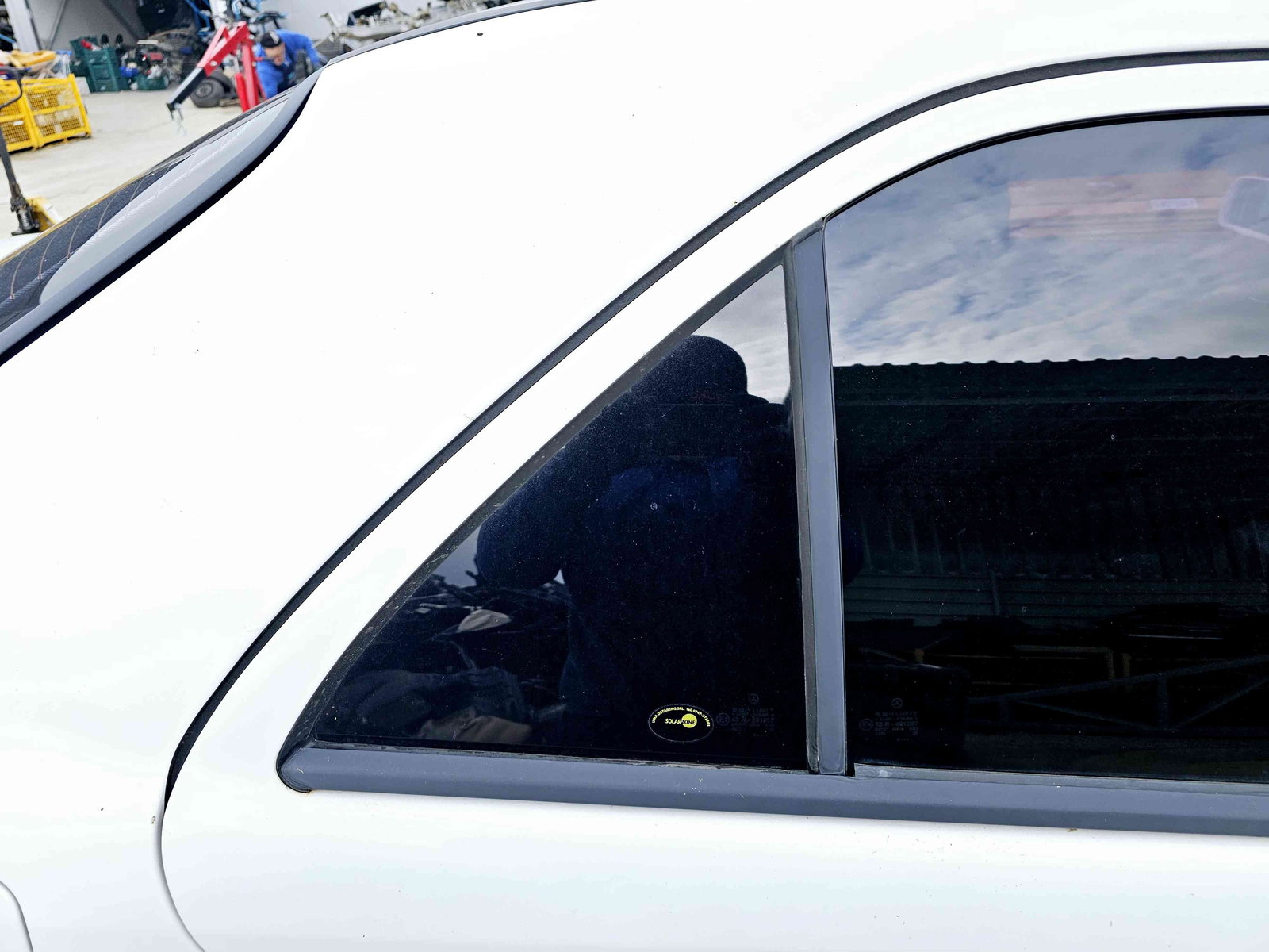 Geam fix usa dreapta spate Mercedes Clasa C (W202) [Fabr 1993-2000] OEM