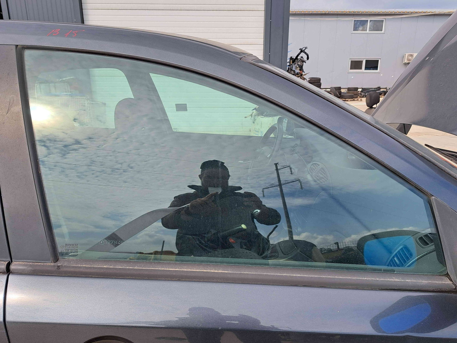 Geam usa dreapta fata Renault Laguna 2 [Fabr 2001-2007] OEM - imagine 1