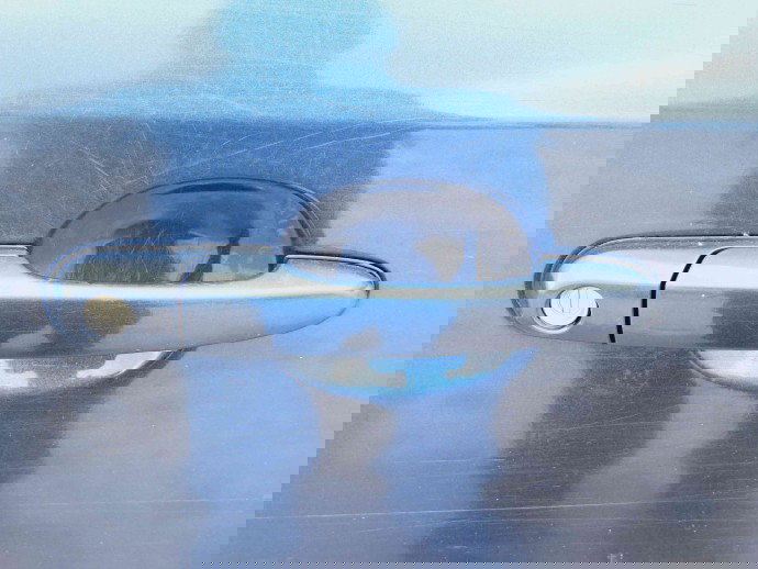 Maner usa dreapta fata Hyundai Tucson (JM) [Fabr 2004-2010] MARINE BLUE