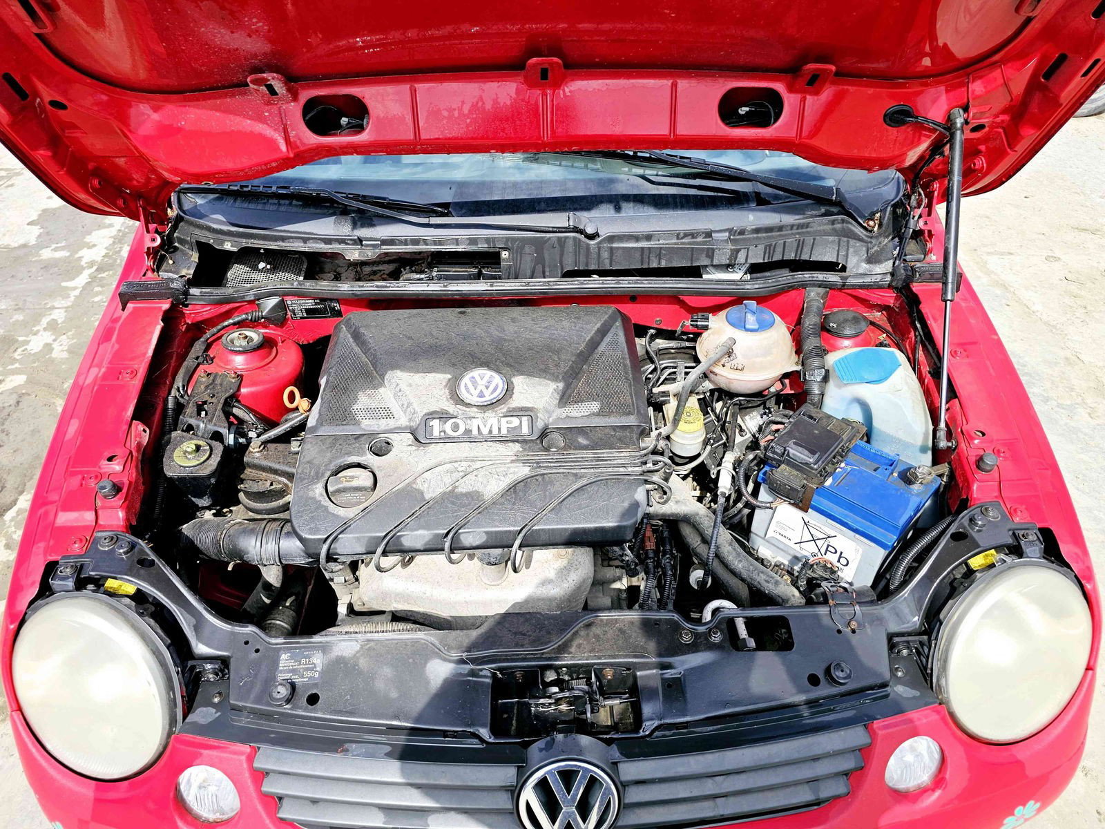 Motor complet ambielat Volkswagen Polo (6N2) [Fabr 1995-2000] AUC 1.0 Benz AUC 37KW / 50CP