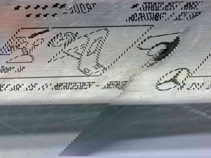  Cric Mercedes Clasa E (W207) Coupe [Fabr 2009-2012] A2115830415