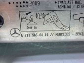  Cric Mercedes Clasa E (W207) Coupe [Fabr 2009-2012] A2115830415