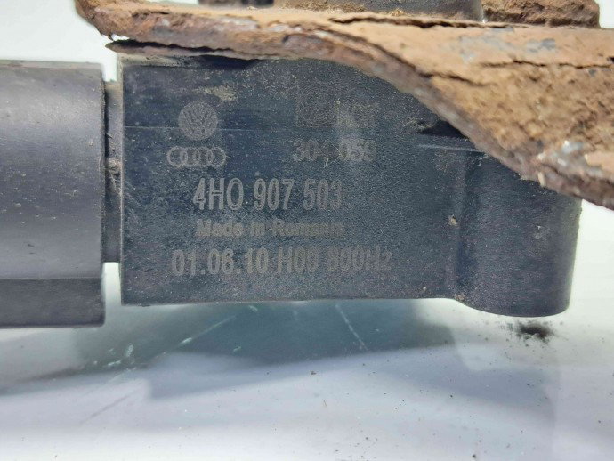  Senzor nivel balast dreapta spate Audi A8 (4H) [Fabr 2010-2017] 4H0907503
