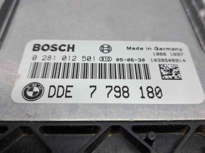 Calculator motor ECU Bmw 3 (E90) [Fabr 2005-2011] 7798180 | 0281012501  