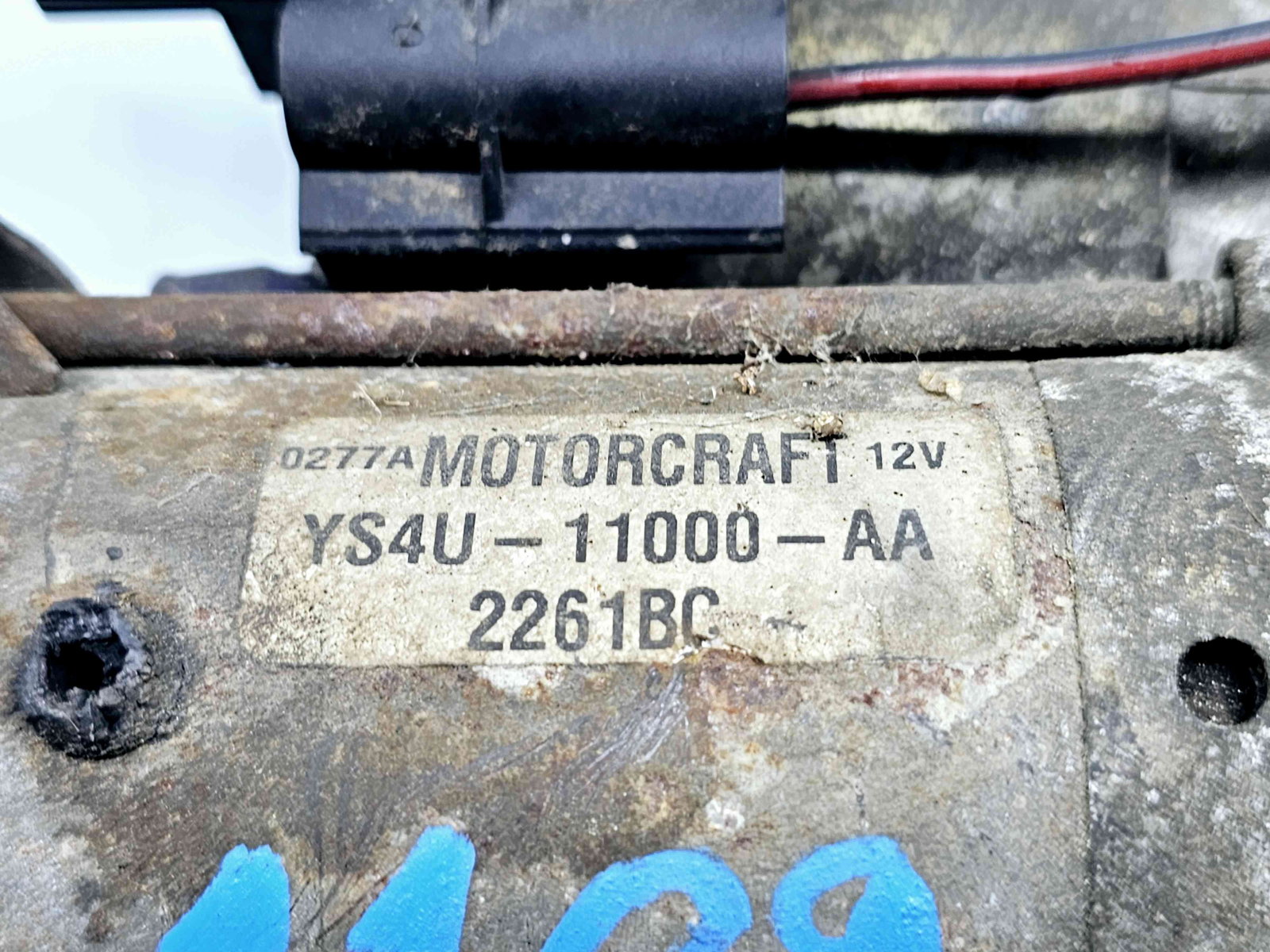 Electromotor 10 dinti Ford Focus 1 [Fabr 1998-2005] YS4U-11000-AA 1.6 Benz FYDB74KW / 100CP 1.6 Benz FYDB74KW / 100CP - imagine 2